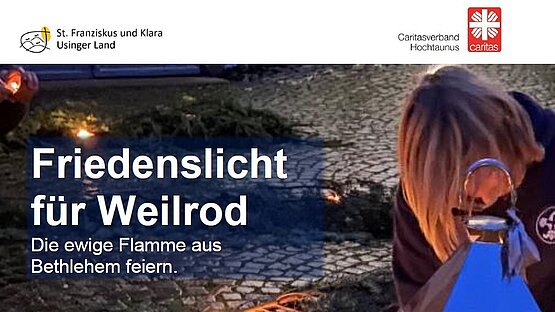 Friedenslicht für Weilrod