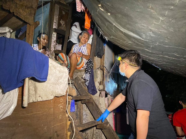 Lbm-Verteilung in den Slums